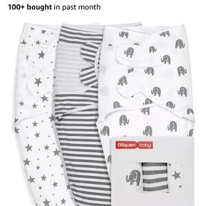 Gilquen sleep sacks 0-3 mo 3 pack